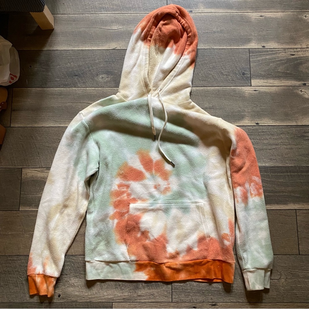 Feat || Blanketblend Supersoft Tie Dye Hoodie (Venice) Size L - Picture 2 of 16